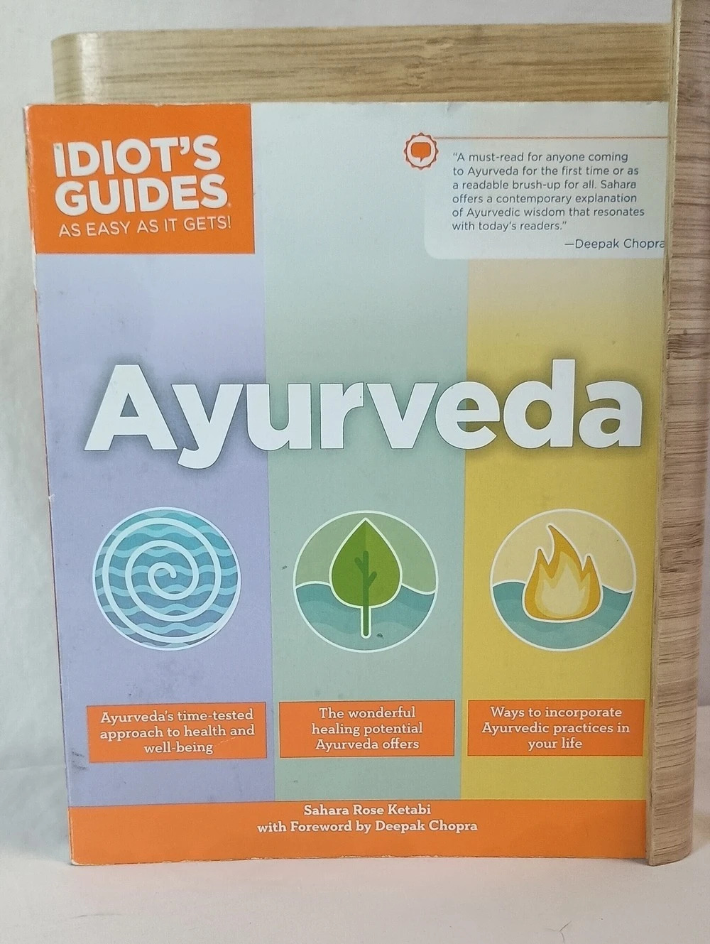 Idiot's Guides Ayurveda Book Paperback